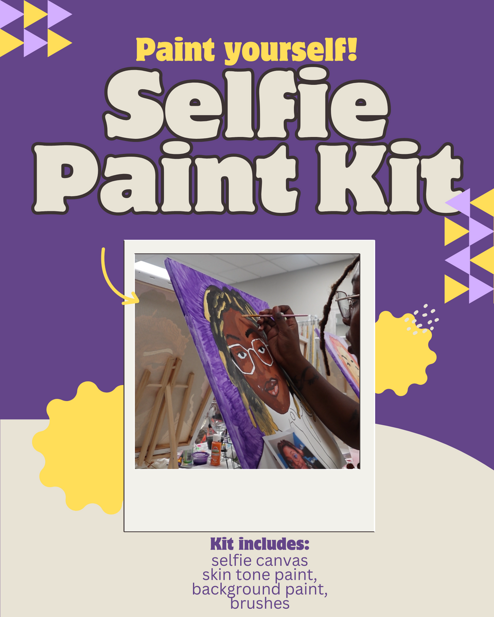 Selfie kits Girls Night in Paint and Sip