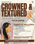 Crowned and Textured At Home Paint Kit
