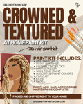 Crowned and Textured At Home Paint Kit