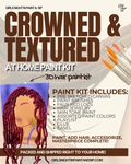 Crowned and Textured At Home Paint Kit