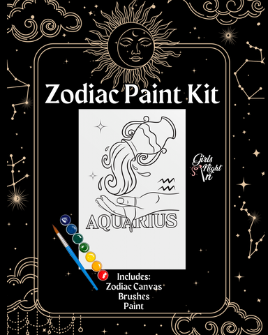Zodiac Paint Kit - Aquarius