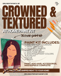Crowned and Textured At Home Paint Kit