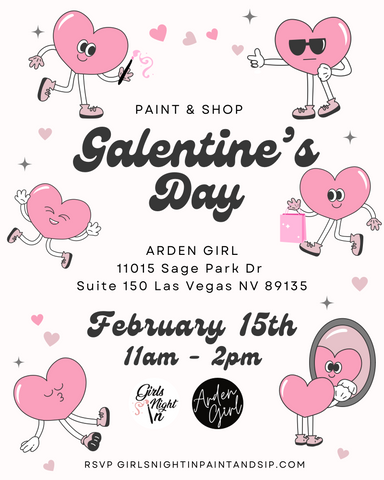 Galentine’s Day: Paint and Shop