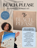 Beach Please: A 3D seashell and paint kit