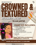 Crowned & Textured: At Home Paint Kit (for young girls)