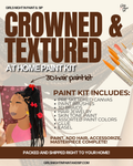 Crowned & Textured: At Home Paint Kit (for young girls)