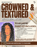 Crowned & Textured: At Home Paint Kit (grey goddess locs)