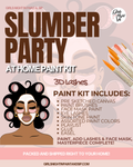 Slumber party: At home paint kit