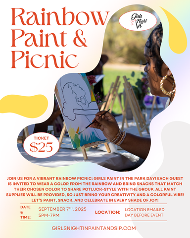 Rainbow Paint & Picnic