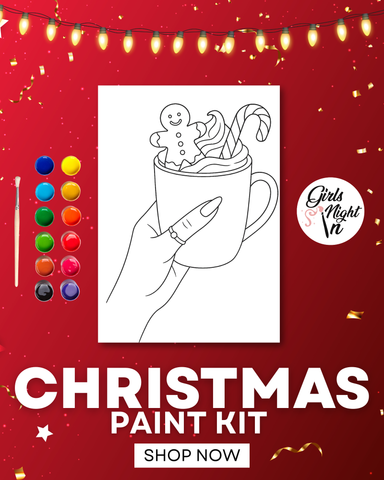 Cup of Joy Christmas Paint Kit
