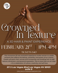 Crowned in Texture: A 3D Hair & Paint Experience