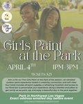 Girls Paint at the Park