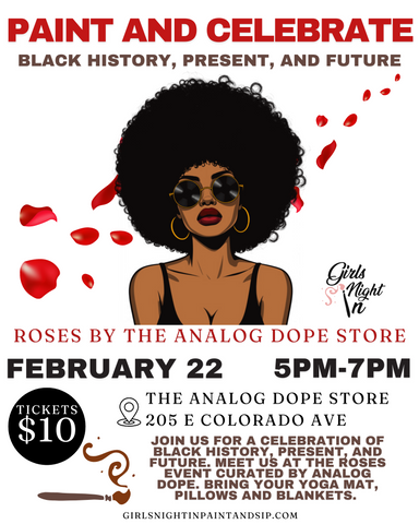 Paint and Celebrate: Roses by Analog Dope